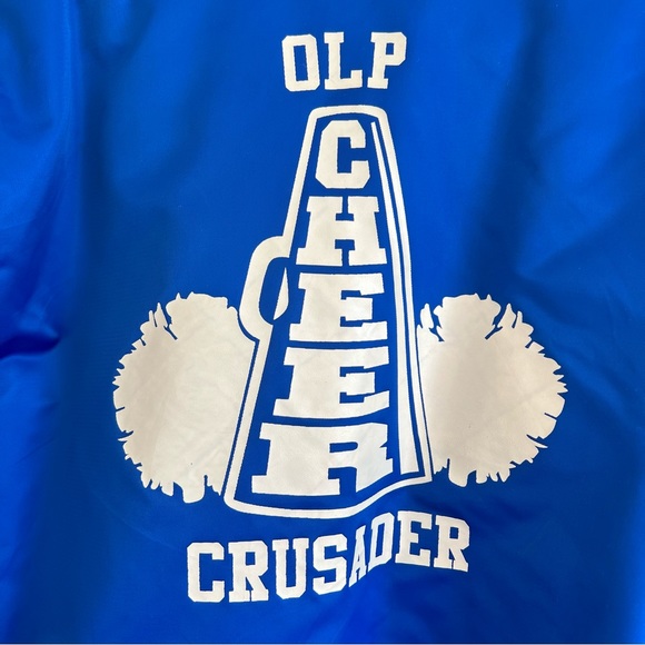 Vintage Men’s ODLP Cheer Team Blue Varsity Jacket Size M - Picture 6 of 8
